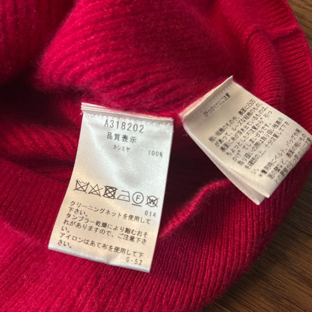 archivio アルチビオハイネックプルオーバーモックネック ニット カシミヤ