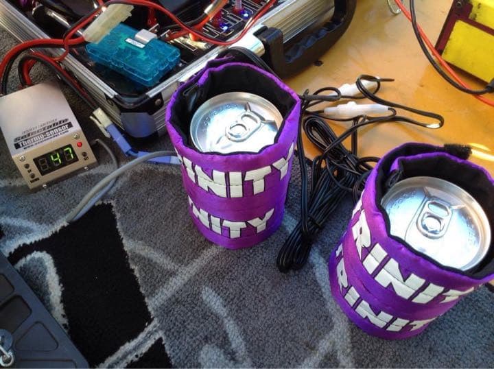 TRINITY タイヤウォーマー＆サーモセンサー（コントローラー）付き