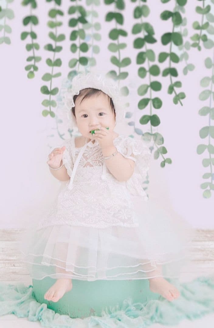 背景布　【　春D　】　サンプル　ニューボーンフォトなどに♪