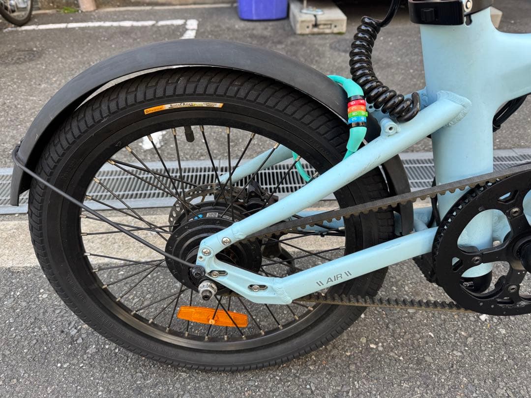 ADO Air 20 ブルー　折りたたみ電動アシスト自転車