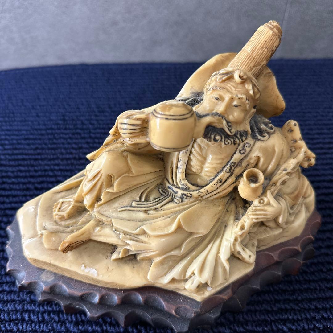 タイムセール★中国置物、中国彫刻骨董置物