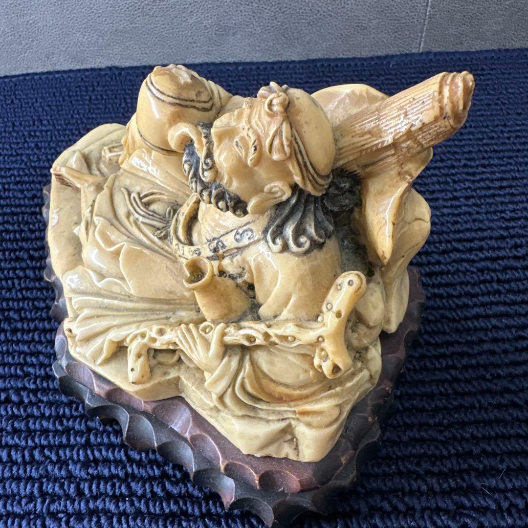 タイムセール★中国置物、中国彫刻骨董置物