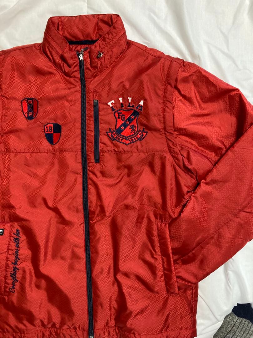 【新品・未使用】FILA golf ゴルフ　２way ジャンパー　メンズ　＃M