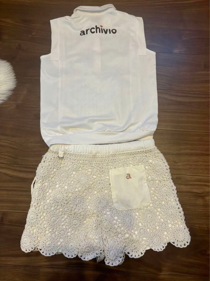 archivio ポロシャツとショートパンツセット
