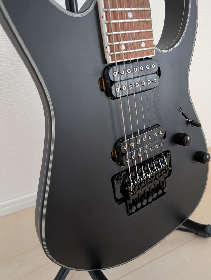 【美品】Ibanez 7弦ギター RG7320EX-BKF アイバニーズ