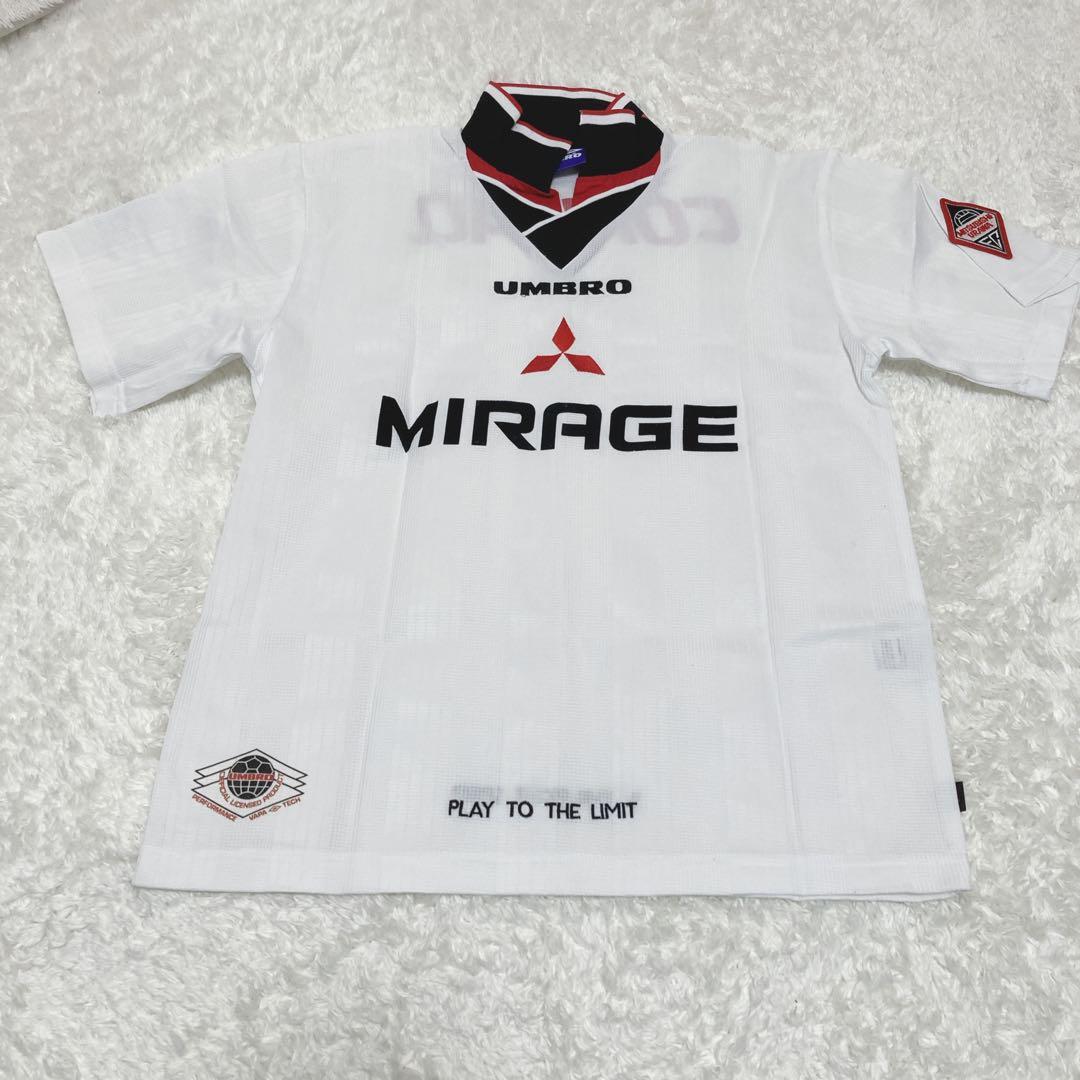 美品 浦和レッズ 1997年 アウェイ ユニフォームS アンブロ