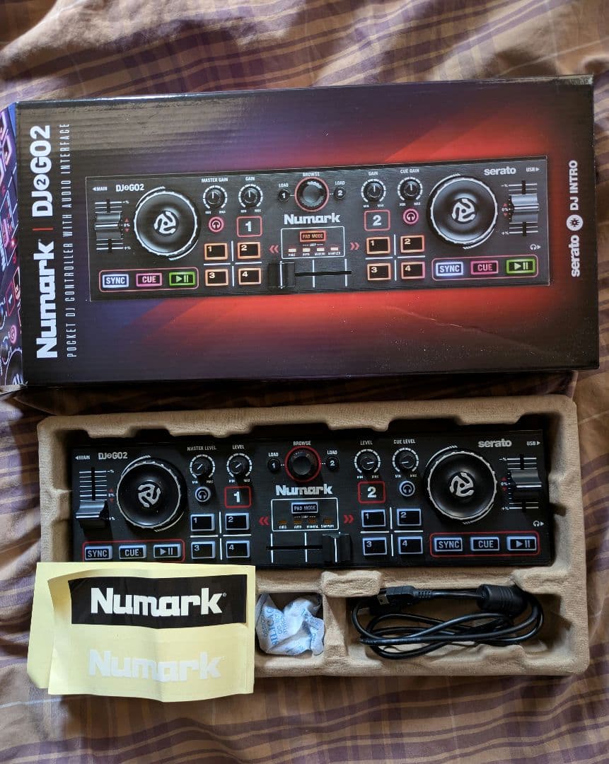Numark dj2go2 djコントローラー