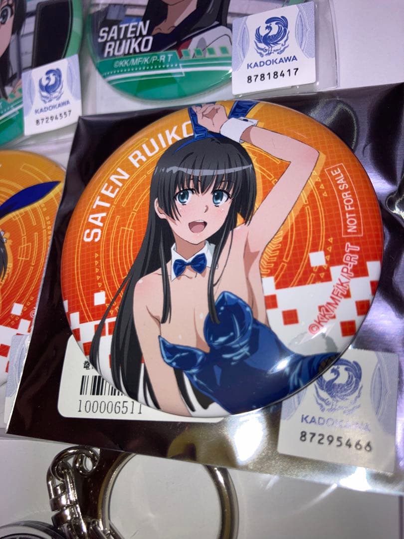 ・11点　佐天涙子　アクキー　缶バッジ　くじメイト　とある科学の超電磁砲T