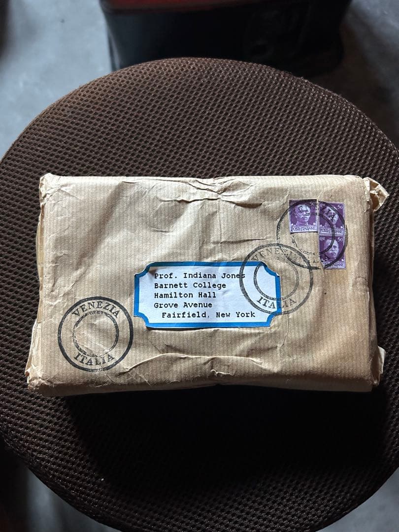 インディージョーンズ　聖杯手帳　ストーリープロップ