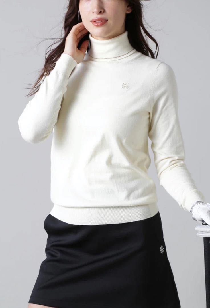 新品　セントアンドリュース　ニット　セーター　タートルネック　Lサイズ