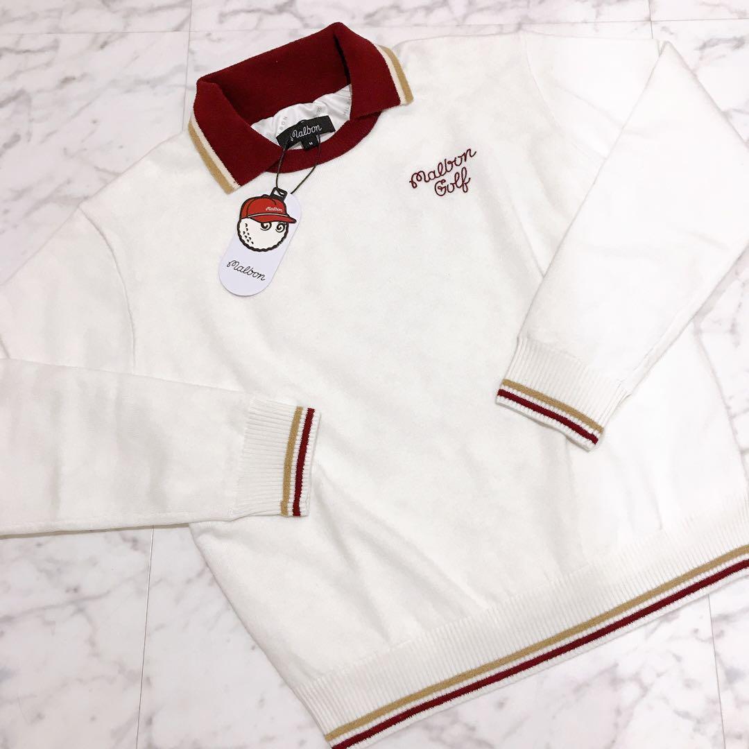 新品未使用 ゴルフ malbon マルボン レディース セーター Sサイズ