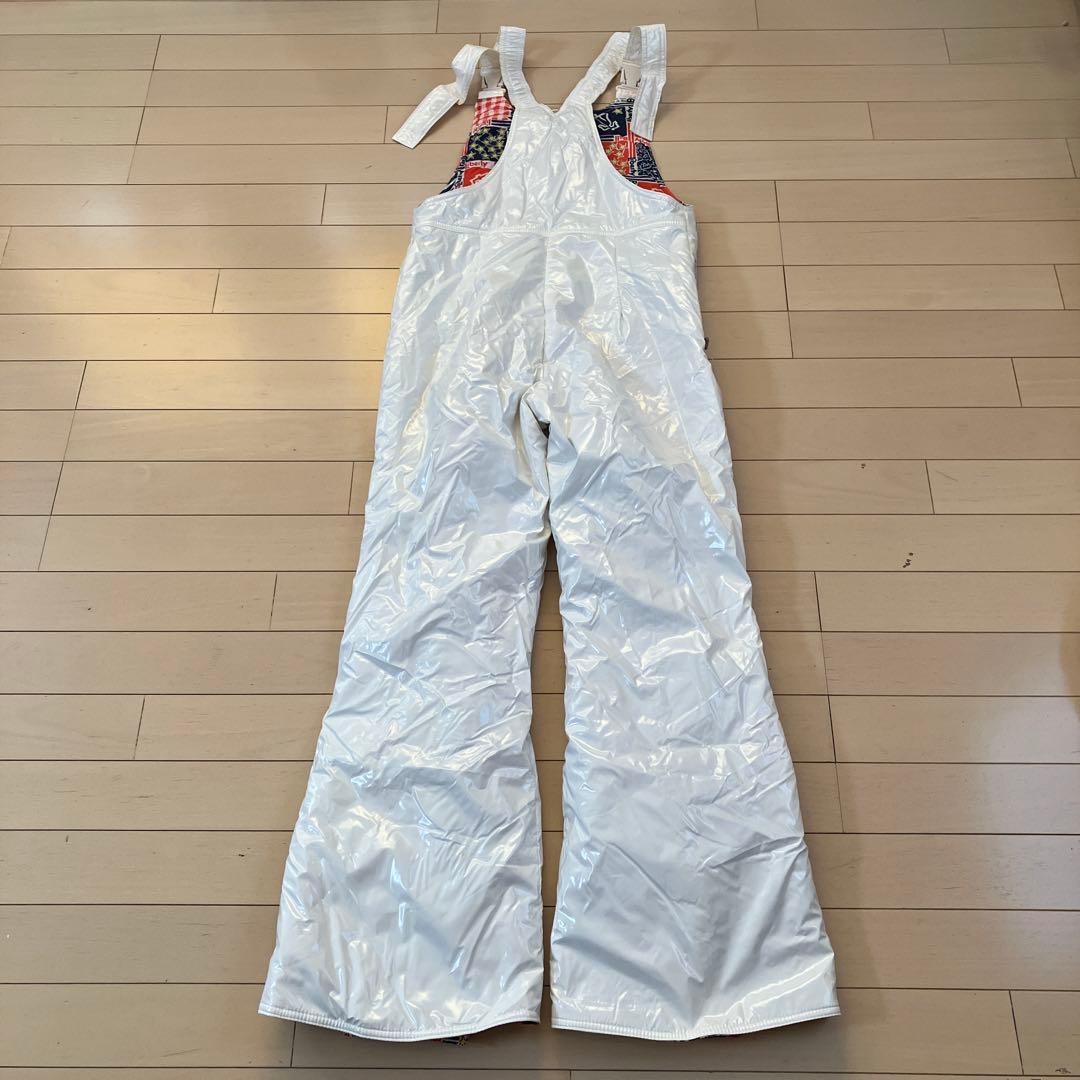 12.1 リバティーベル 新品未使用 スキーウェア エナメルパンツ ホワイト M