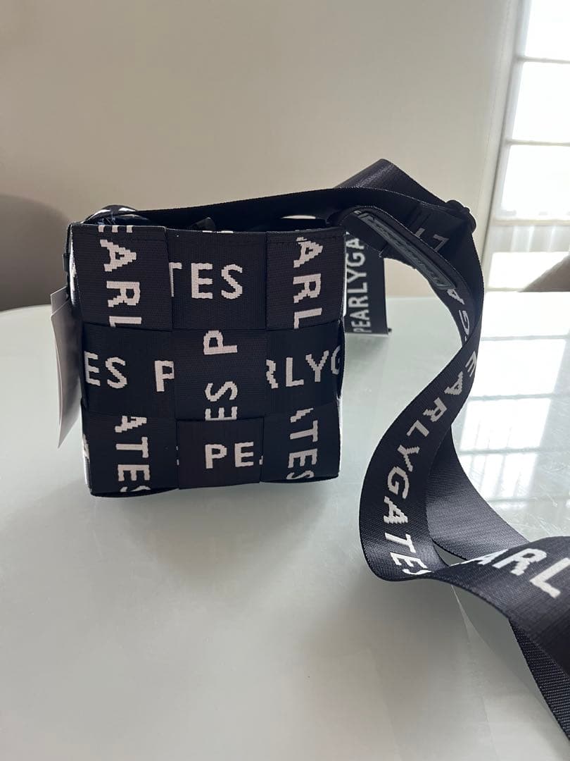 PEARLY GATES 紺色ナイロンバッグ