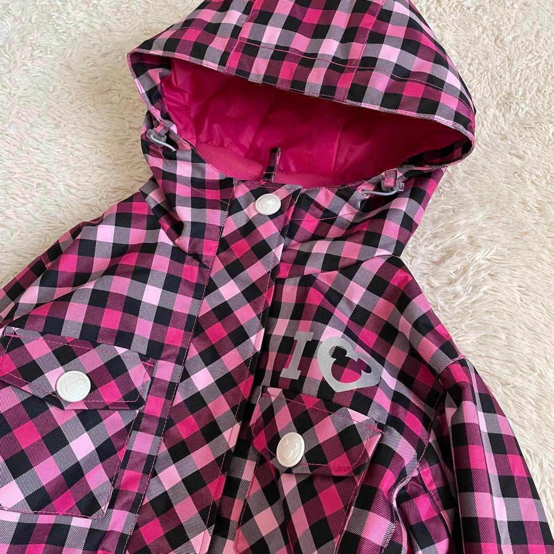 極美品　IGNIO スキーウェア　ボードウェア　チェック　限定ディズニーコラボ