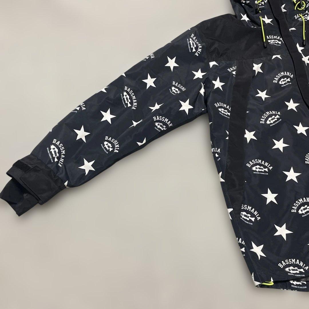 bassmania バスマニア 星総柄 マウンテンジャケット XL