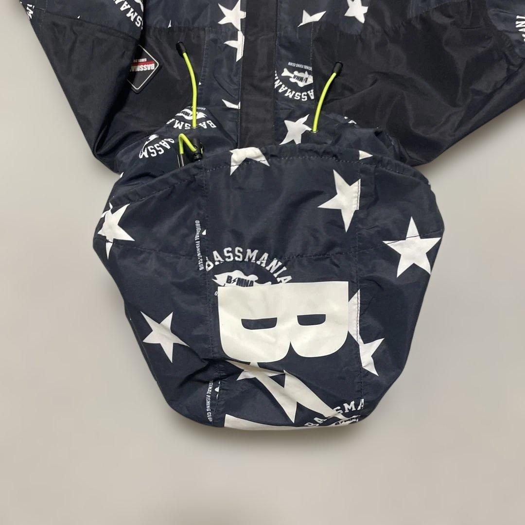 bassmania バスマニア 星総柄 マウンテンジャケット XL