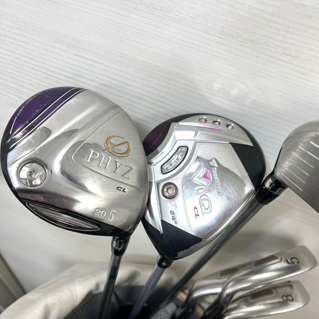 【12本セット】ブリヂストン・ヨネックス　レディースゴルフセット【送料込み】