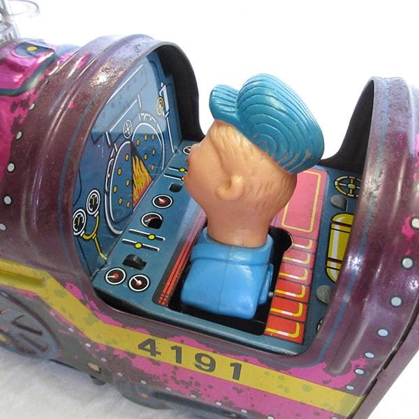 当時物・訳アリ 増田屋 PISTON RED MOUNTAIN 機関車 日本製