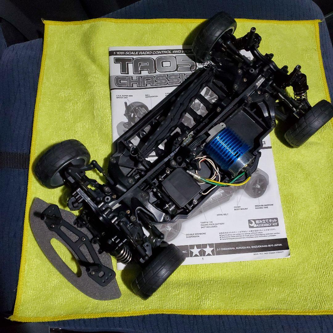 タミヤ 1/10 RC TA05 絶版 美品 フルベアリング 3003サーボ