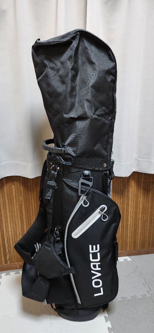 【新品未使用】14分割 LOVACE 黒 キャディバッグ
