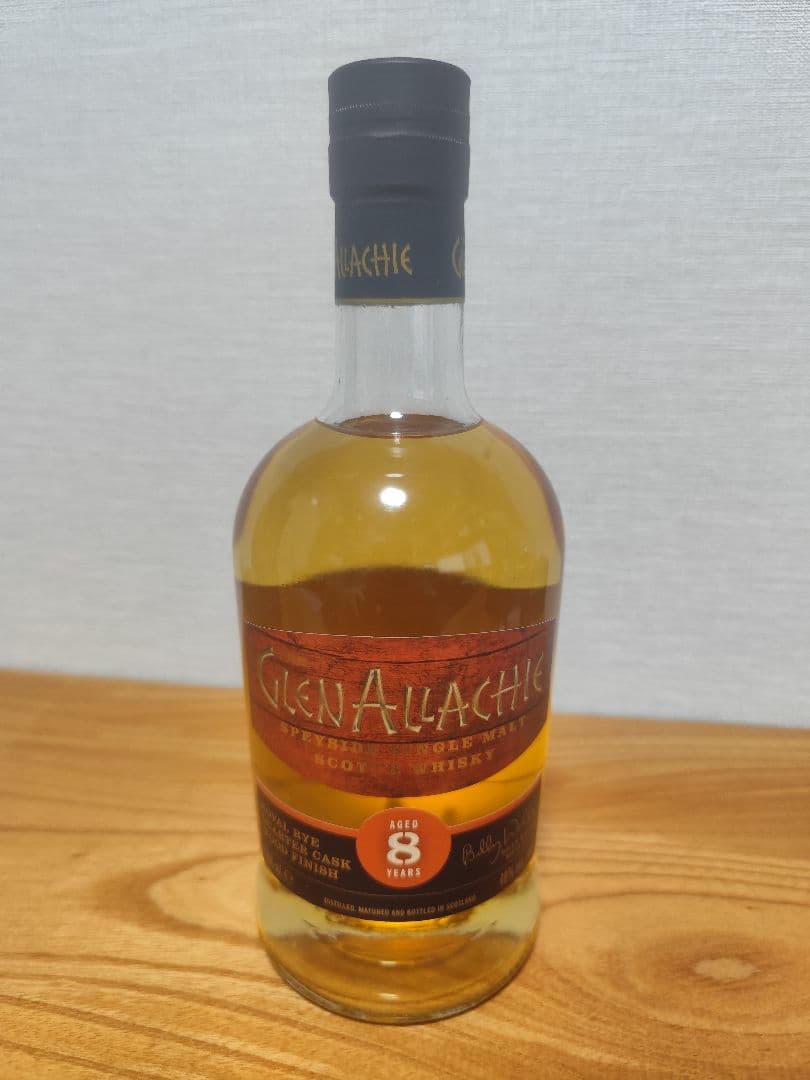 GlenAllachie 8年  Rye Quarter Cask