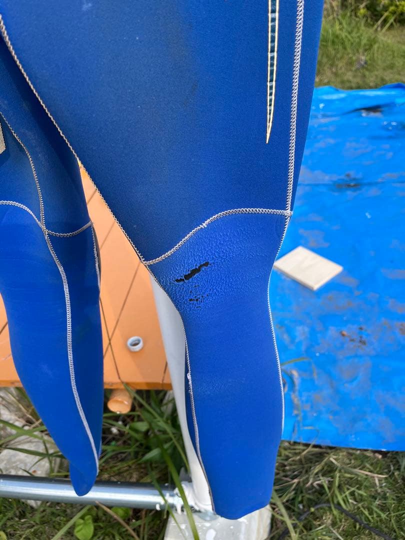 Rip Curl ジャージフルスーツ 青/黒