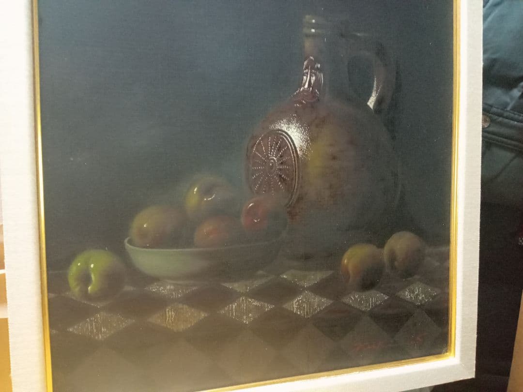 今人気の九鬼三郎のF8号の作品です写真１８枚です