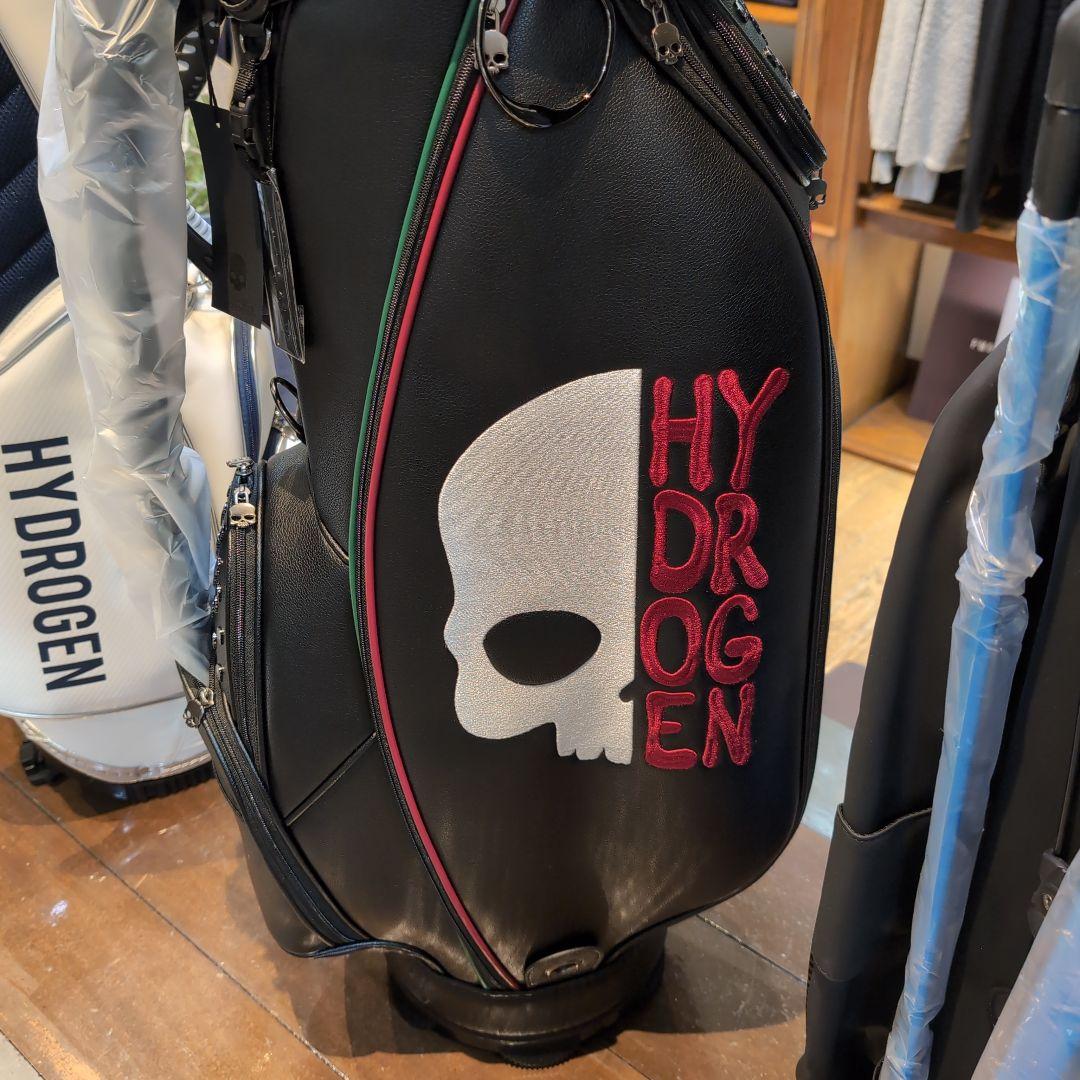 あ*様 HYDROGEN スカルデザイン キャディバッグ