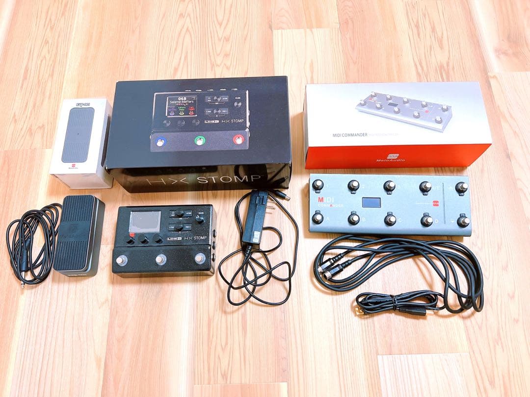Line6 HX STOMP, MIDIコマンダー,EXP-001セット♡