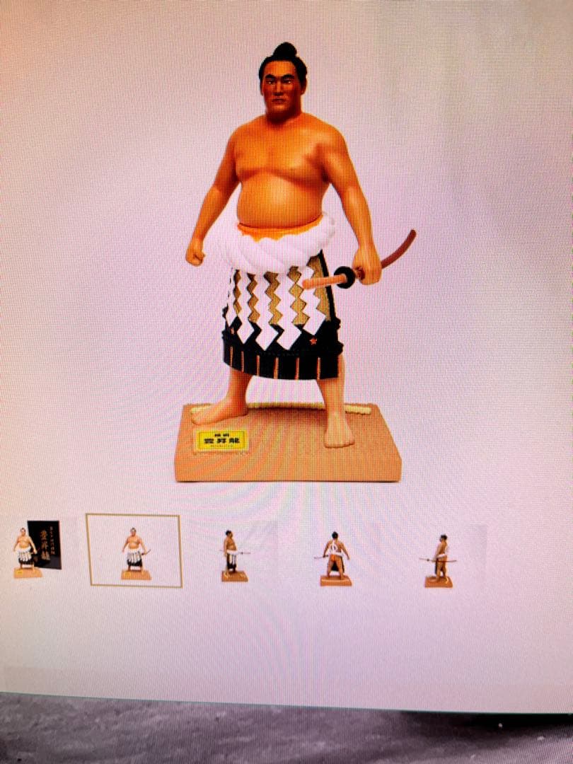 t*e様 横綱 豊昇龍 フィギュア 番付表付き