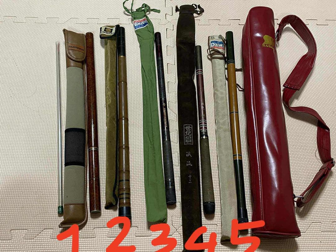 SHIMANO 刀流彩　中硬　45 と4製品