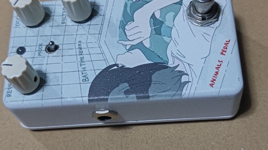 ギター ANIMALS PEDAL BATH TIME REVERB