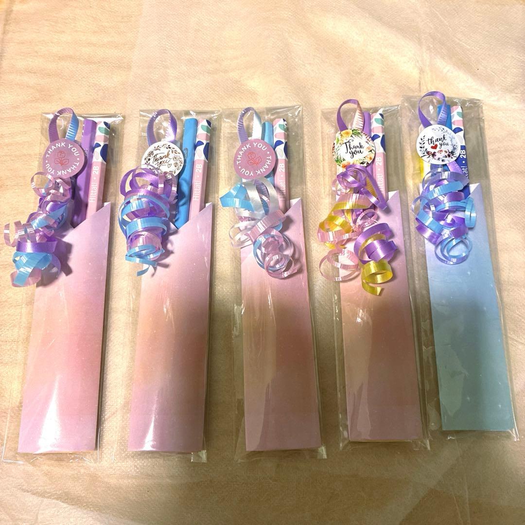 鉛筆37えんぴつプチギフト10個　ほんの気持ち　退職　お返し　引越　挨拶　文具