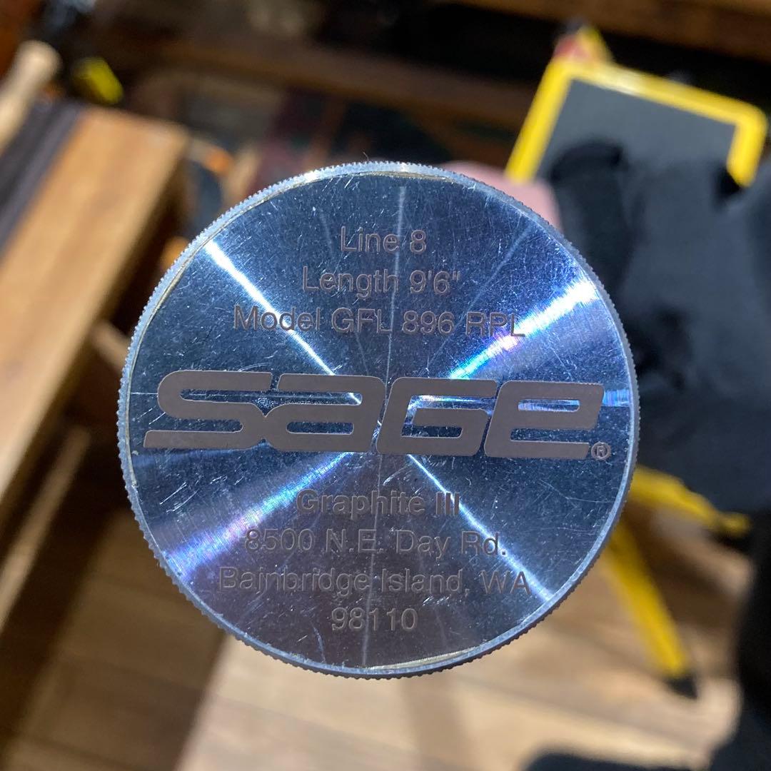 SAGE GRAPHITE Ⅲ 896RPL #8LINE 9'6\" 3 3/4