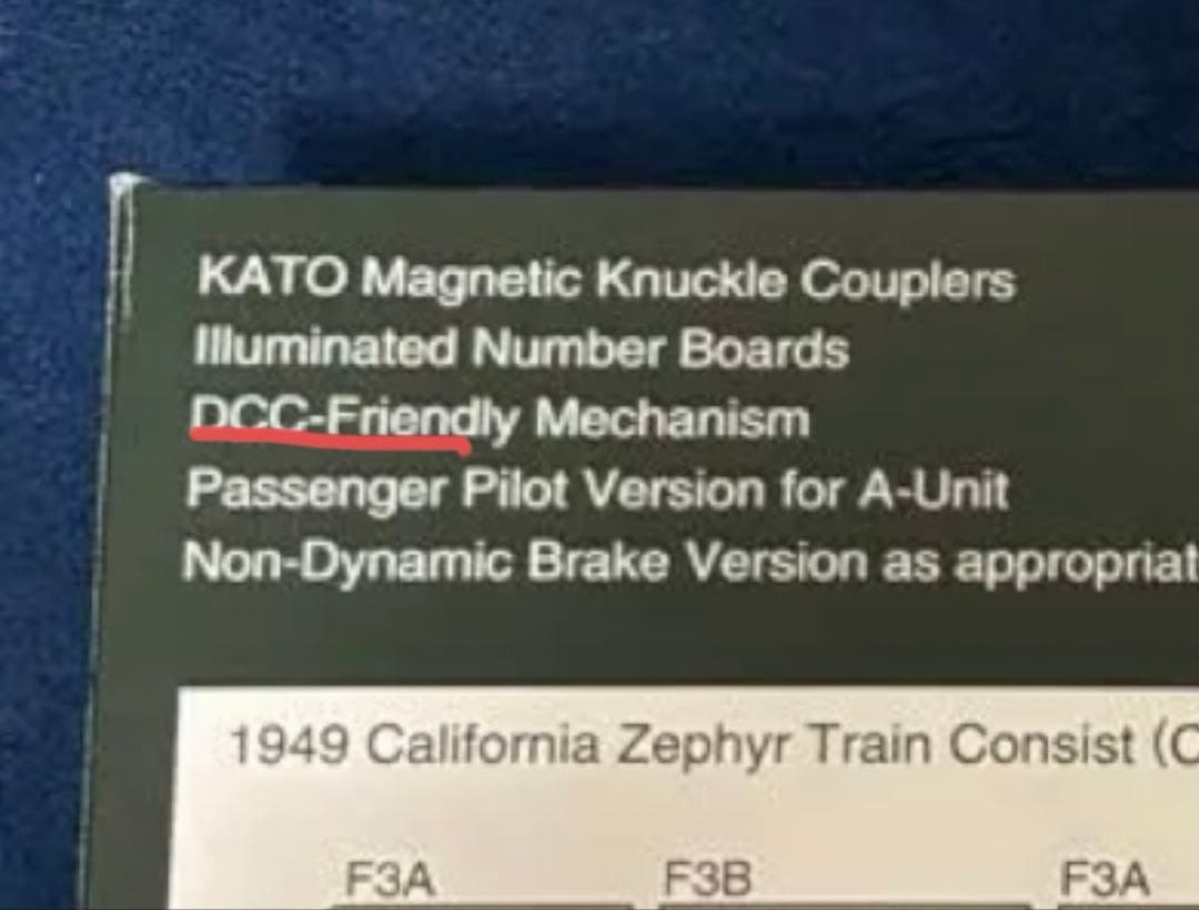 KATO CB&Q emd F3 A+B +C SET Nゲージ