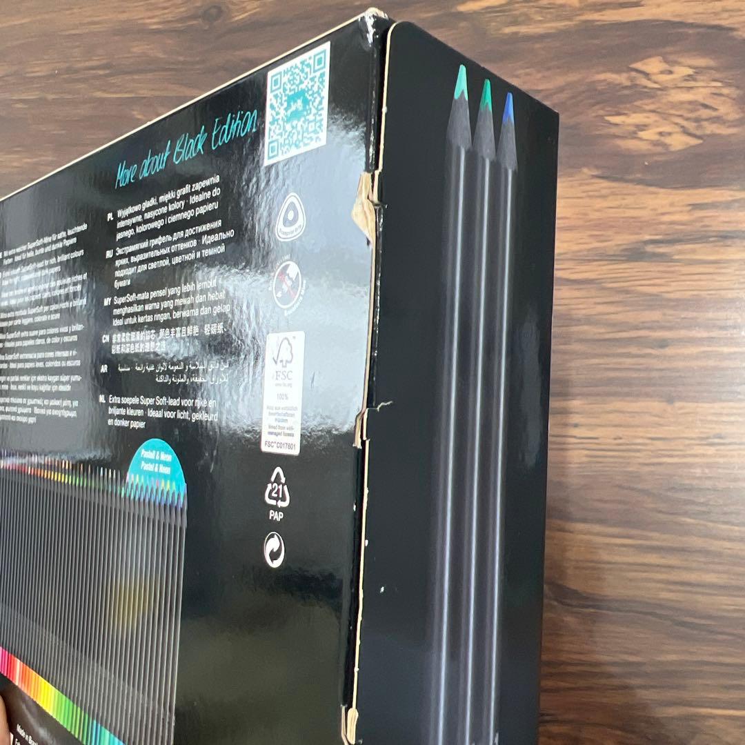 【訳あり】ファーバーカステル ブラックエディション 100色