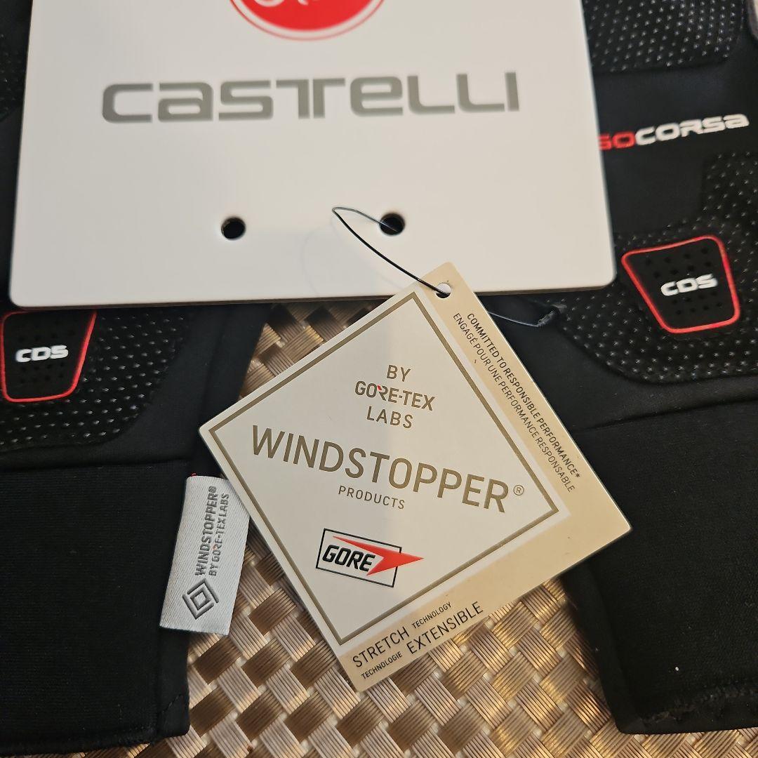 Castelli Perfetto Ros グローブ S ウィンドストッパー
