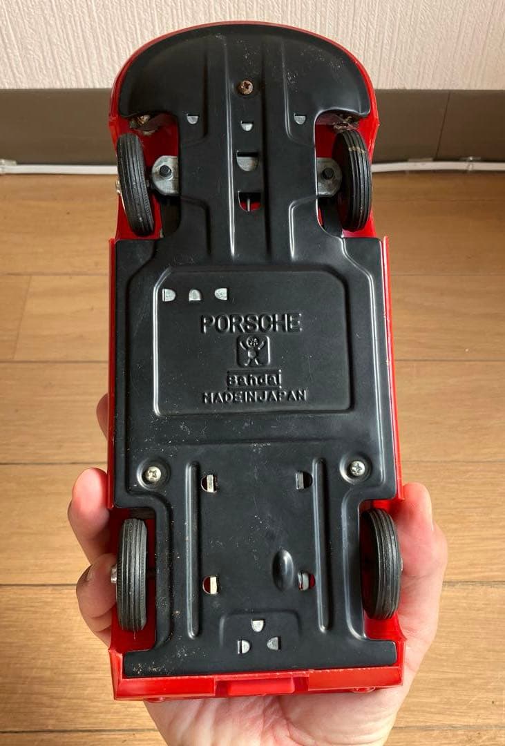 旧バンダイ　ポルシェ　電動カー　動作未確認