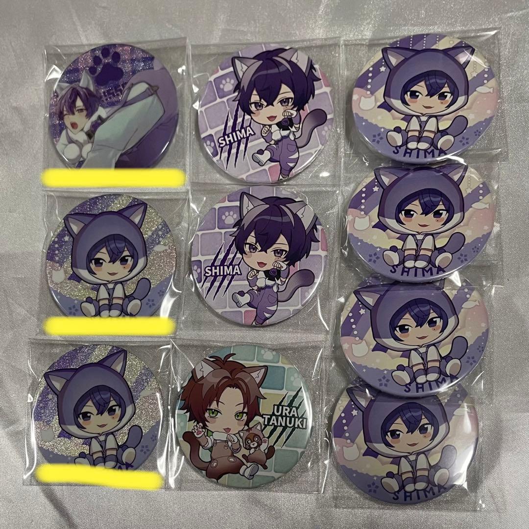 浦島坂田船 夏ツアー ハロパ 2023 缶バッジ