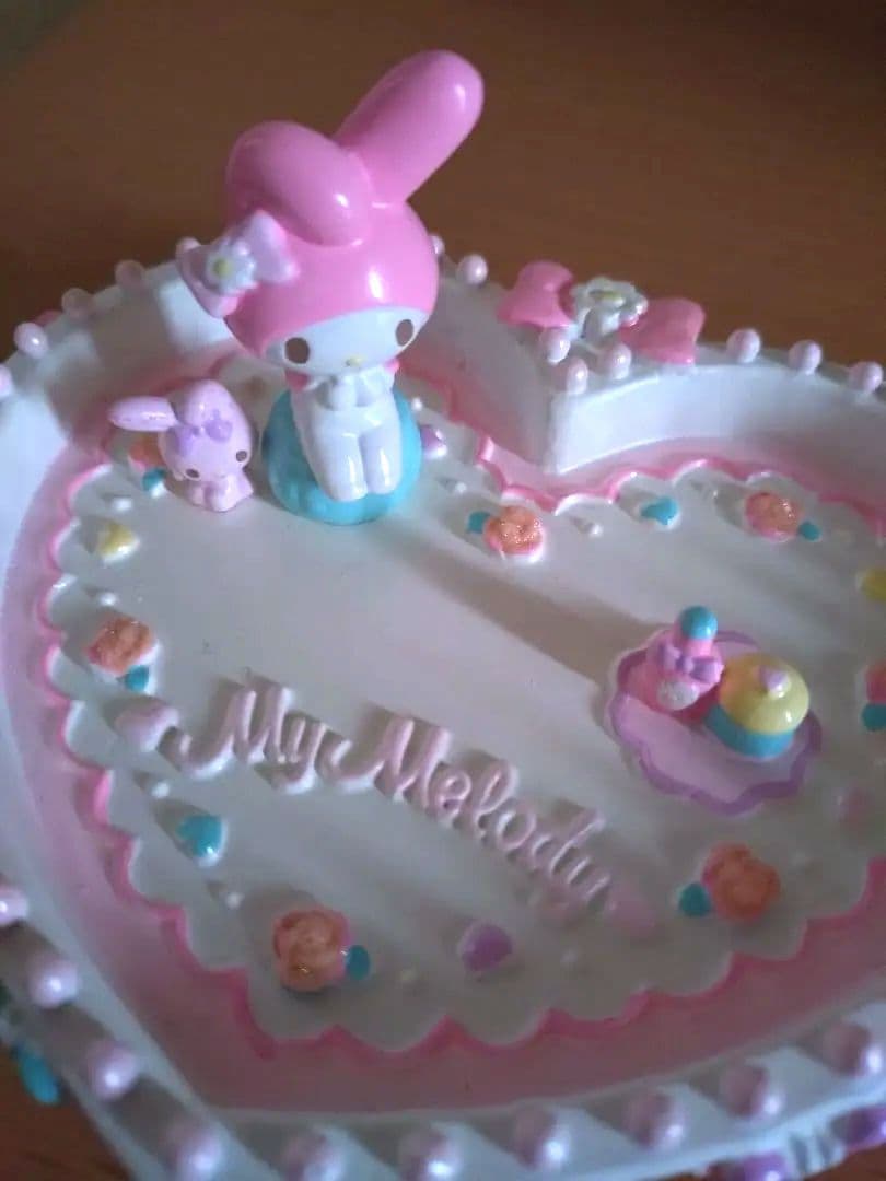 マイメロ　小物入れ　小物置き　新品　レア　サンリオ　　陶器　インテリア　雑貨