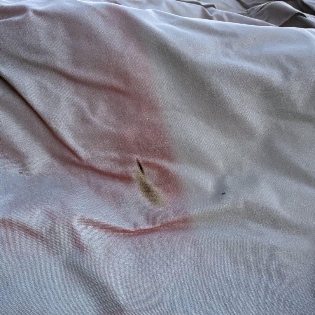 パップテント TC ポリコットン ソロキャンプ 二又ポール　サイドシート付き