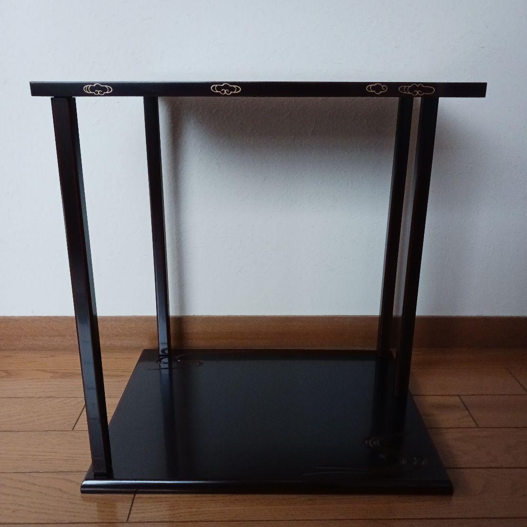 茶道具 鵬雲斎好 山雲棚 裏千家 共箱 共布 平安光入作