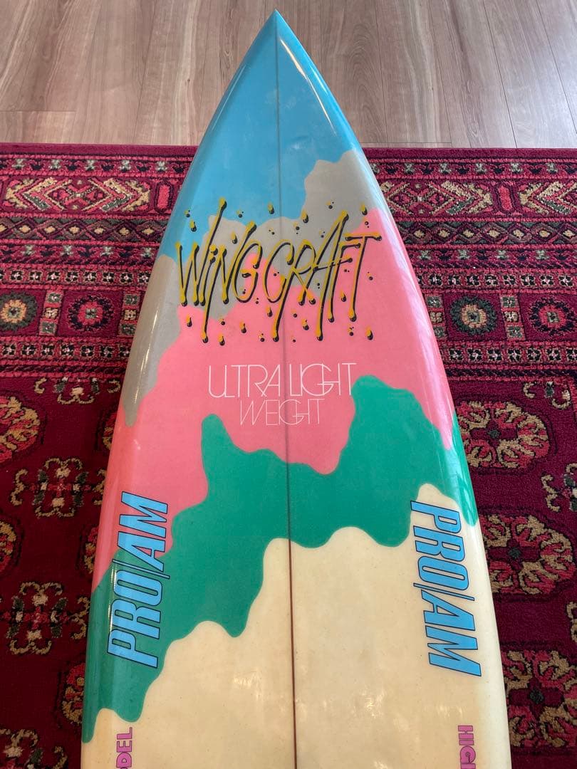 ヴィンテージ　クアッドフィン　サーフボード　CLARK FOAM製