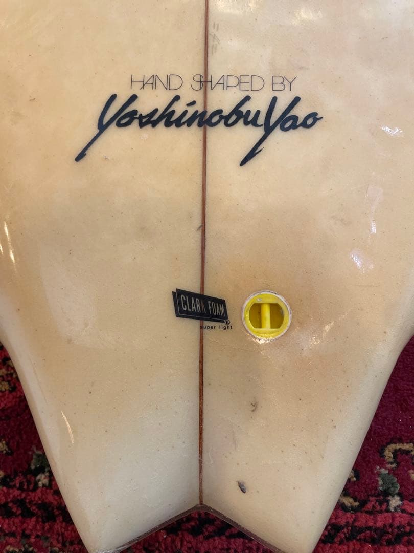 ヴィンテージ　クアッドフィン　サーフボード　CLARK FOAM製