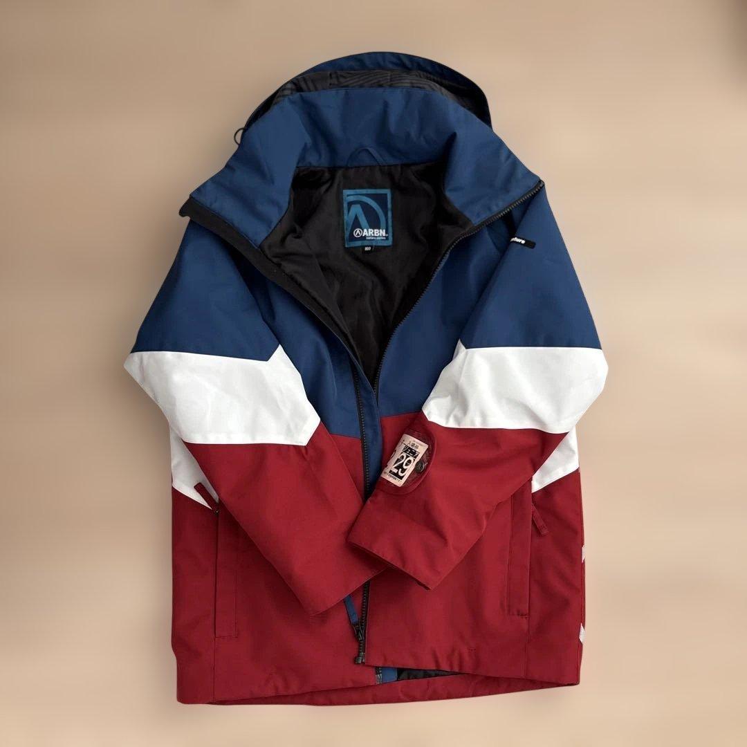 ARBN 子供用スキーウェア 160 赤/青/白