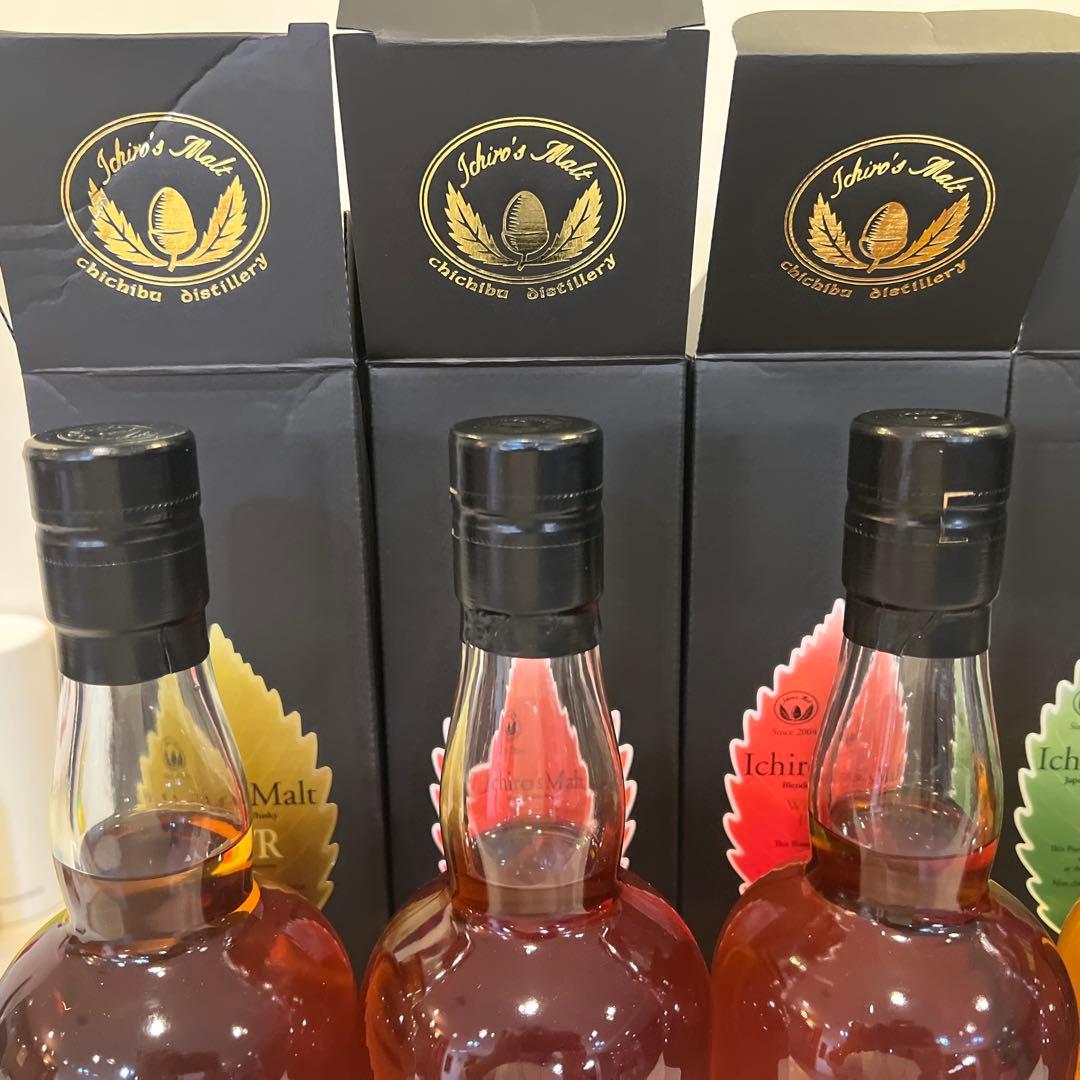 イチローズモルト リーフラベル 6本セット新品箱付き