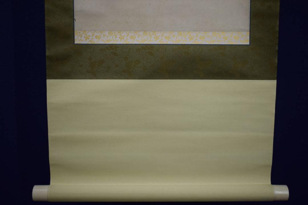 真作/（画）狩野雅信/（賛）狩野晴川院/宝珠画賛/布袋屋掛軸HJ-800