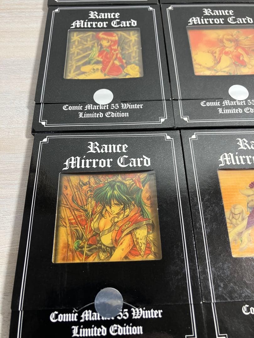 未開封　コミックマーケット C55 アリスソフト ランス ミラーカード