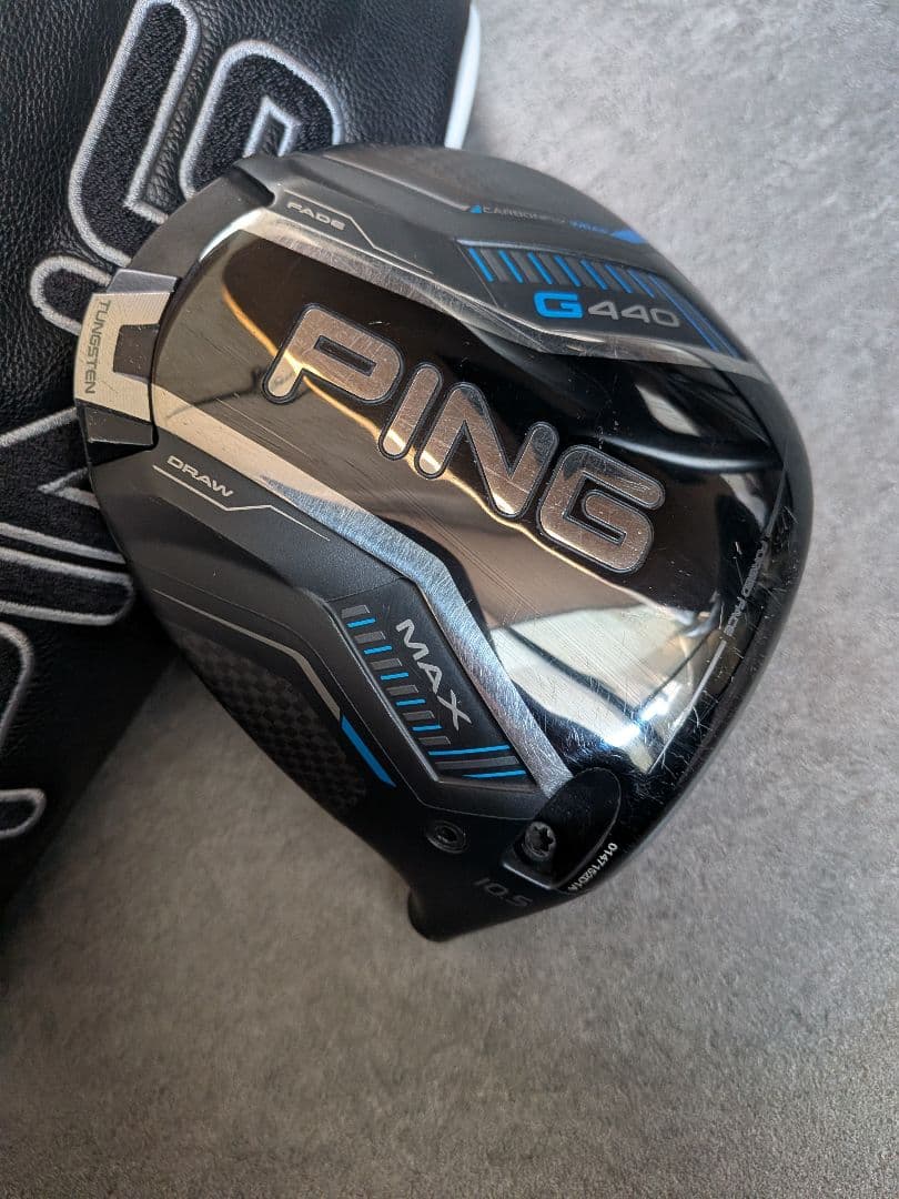 【概ね美品】PING G440MAXドライバー 10.5° ヘッド単品