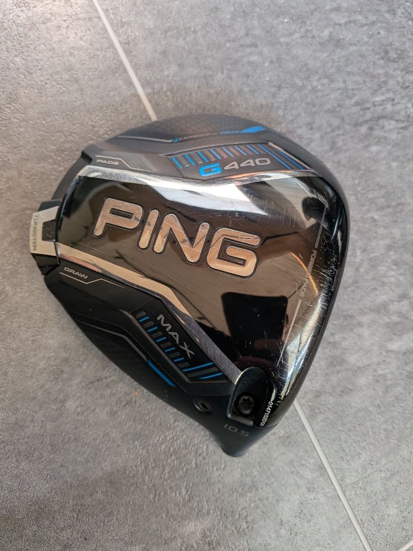 【概ね美品】PING G440MAXドライバー 10.5° ヘッド単品